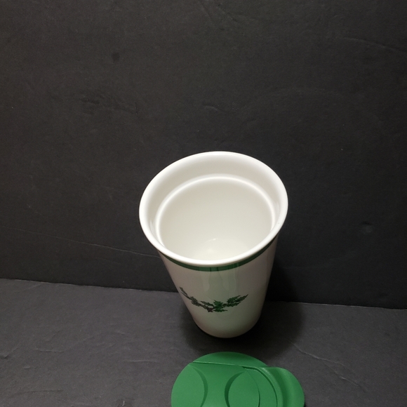 SPODE Christmas Tree Ceramic Travel Mug With Lid - Picture 5 of 7